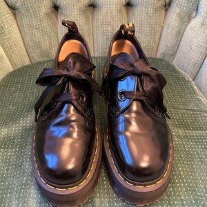 Dr. Martens Black Leather Shoes